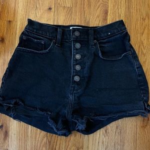 Abercrombie high rise shorts